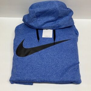 NEW Nike Therma-Fit Hoodie Men’s Training Blue Nike Hoodie Men Small